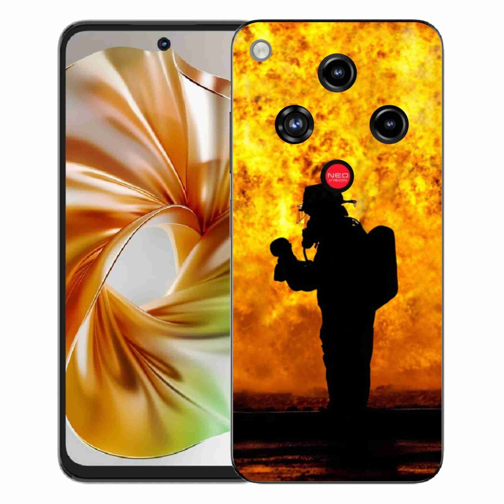 Gélový kryt mmCase na ZTE Nubia Focus 2 - hasič