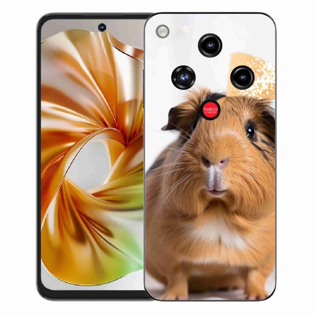 Gélový kryt mmCase na ZTE Nubia Focus 2 - hnedé morča