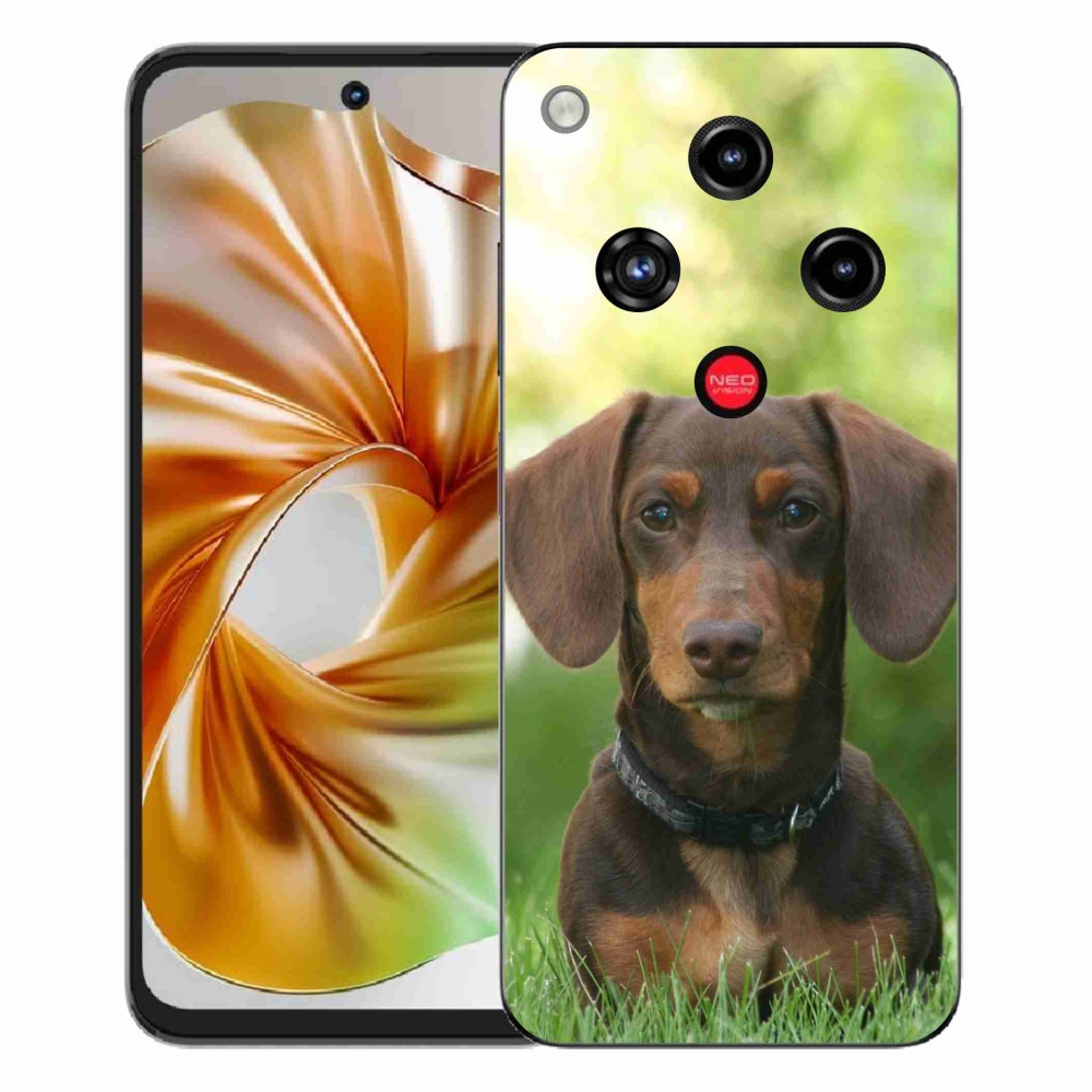 Gélový kryt mmCase na ZTE Nubia Focus 2 - hnedý jazvečík