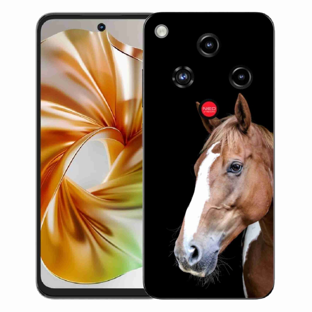 Gélový kryt mmCase na ZTE Nubia Focus 2 - hnedý kôň 3