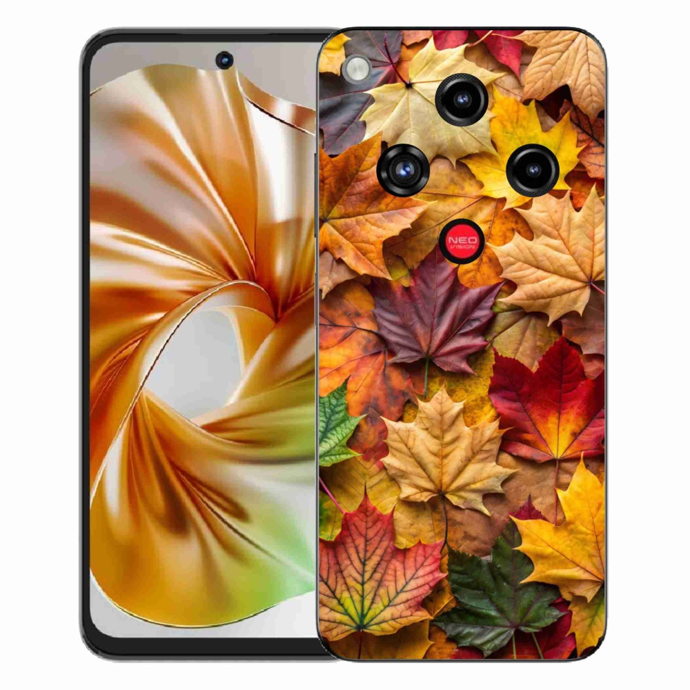 Gélový kryt mmCase na ZTE Nubia Focus 2 - javorové listy 2