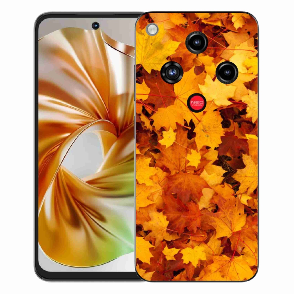 Gélový kryt mmCase na ZTE Nubia Focus 2 - javorové listy