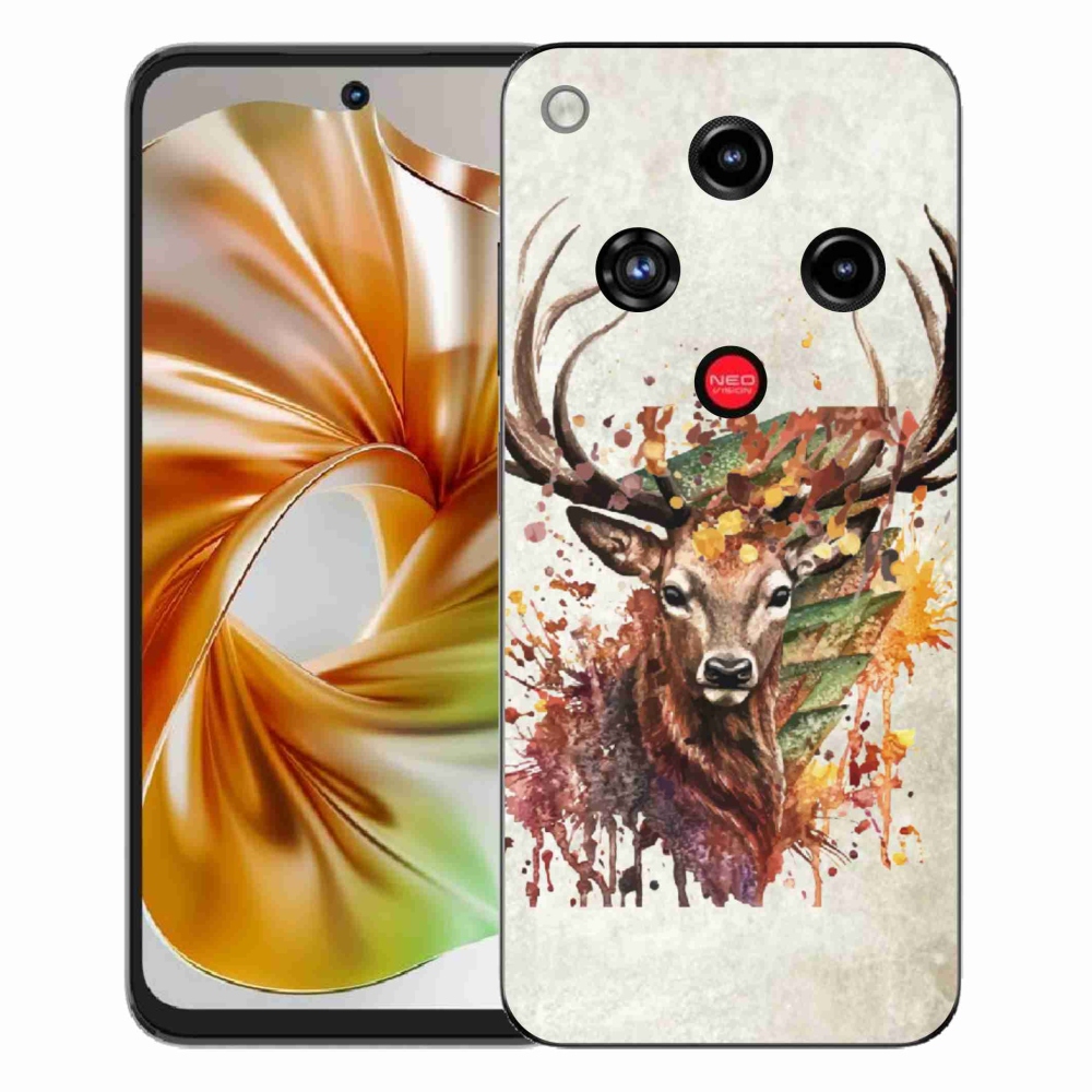 Gélový kryt mmCase na ZTE Nubia Focus 2 - jeleň 1