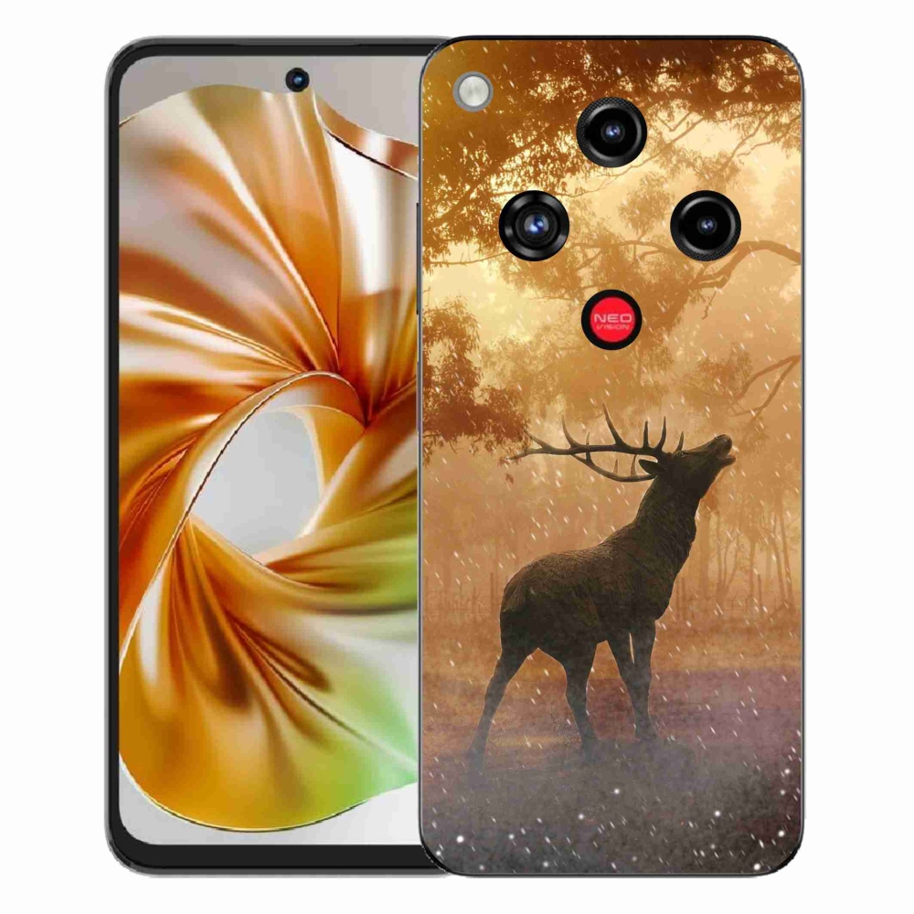 Gélový kryt mmCase na ZTE Nubia Focus 2 - jeleň v ruji