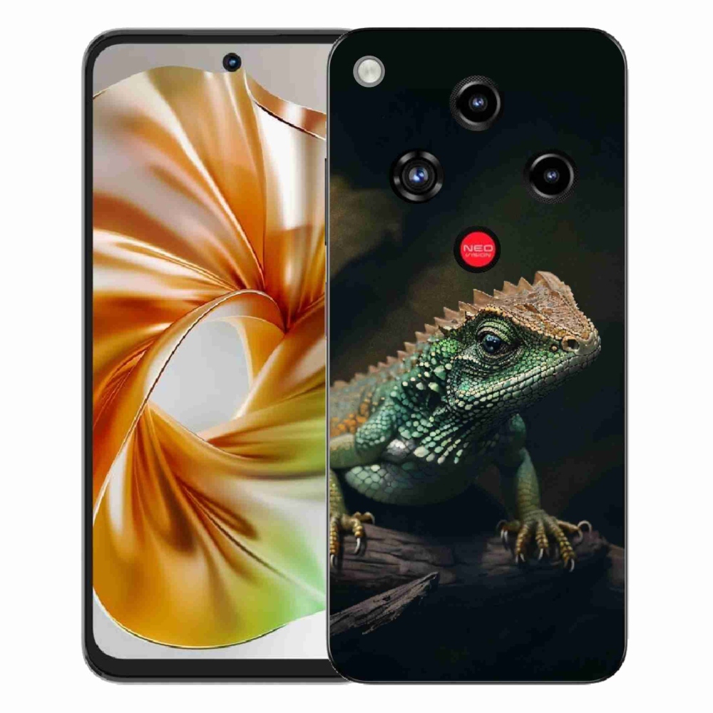 Gélový kryt mmCase na ZTE Nubia Focus 2 - jašter