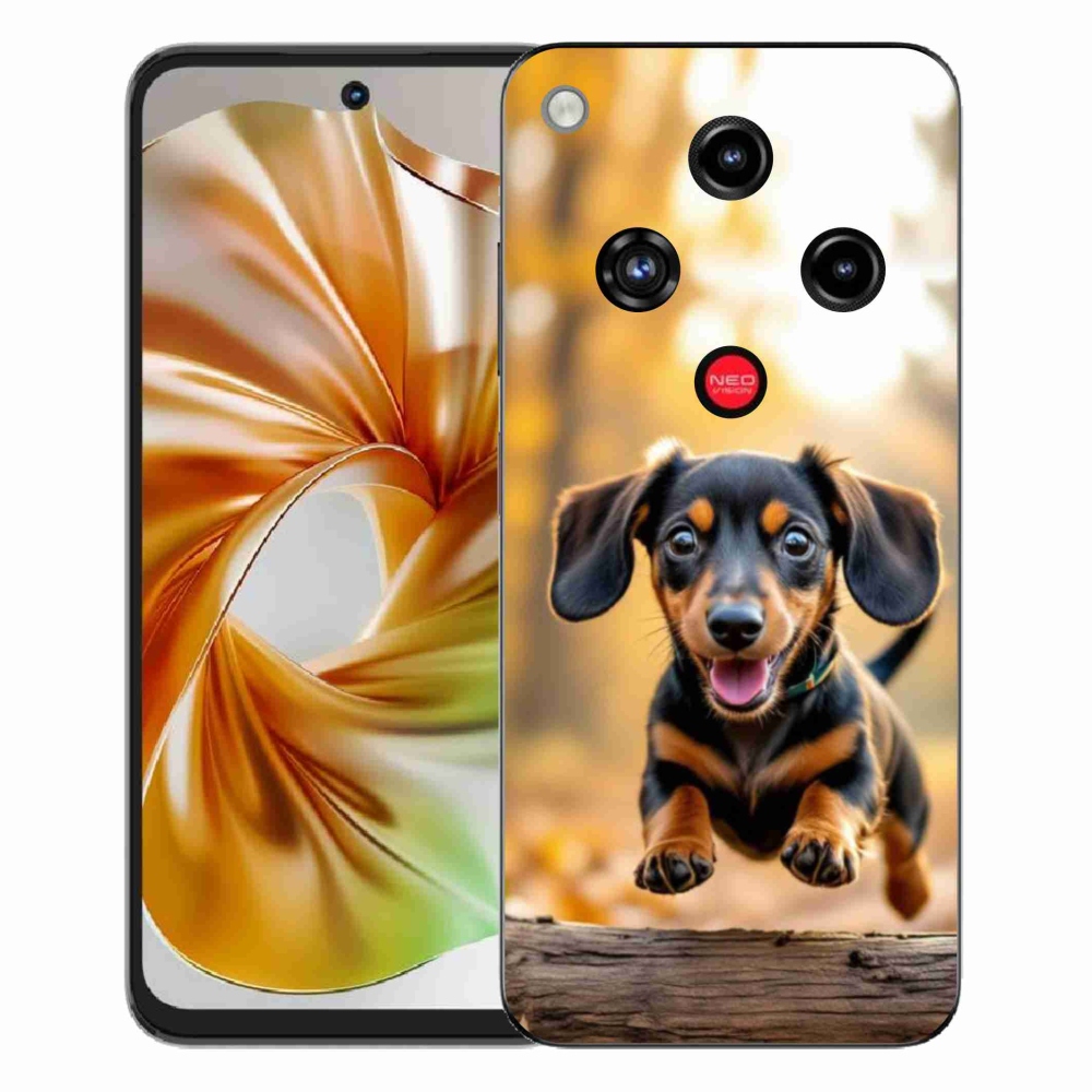 Gélový kryt mmCase na ZTE Nubia Focus 2 - jazvečík 2