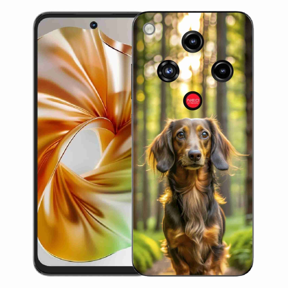 Gélový kryt mmCase na ZTE Nubia Focus 2 - jazvečík 4