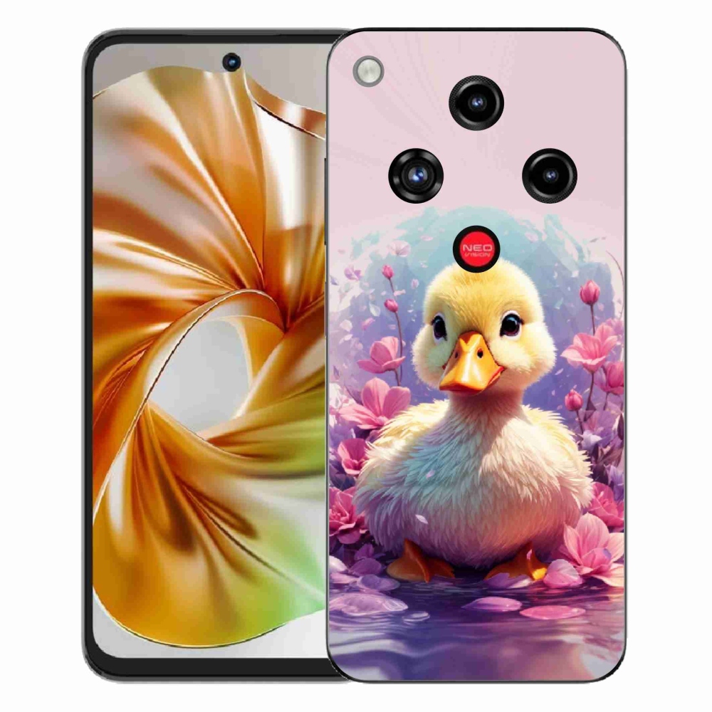 Gélový kryt mmCase na ZTE Nubia Focus 2 - kačička