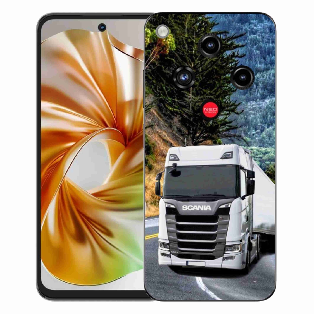 Gélový kryt mmCase na ZTE Nubia Focus 2 - kamión 1
