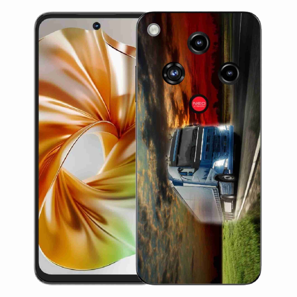 Gélový kryt mmCase na ZTE Nubia Focus 2 - kamión 4