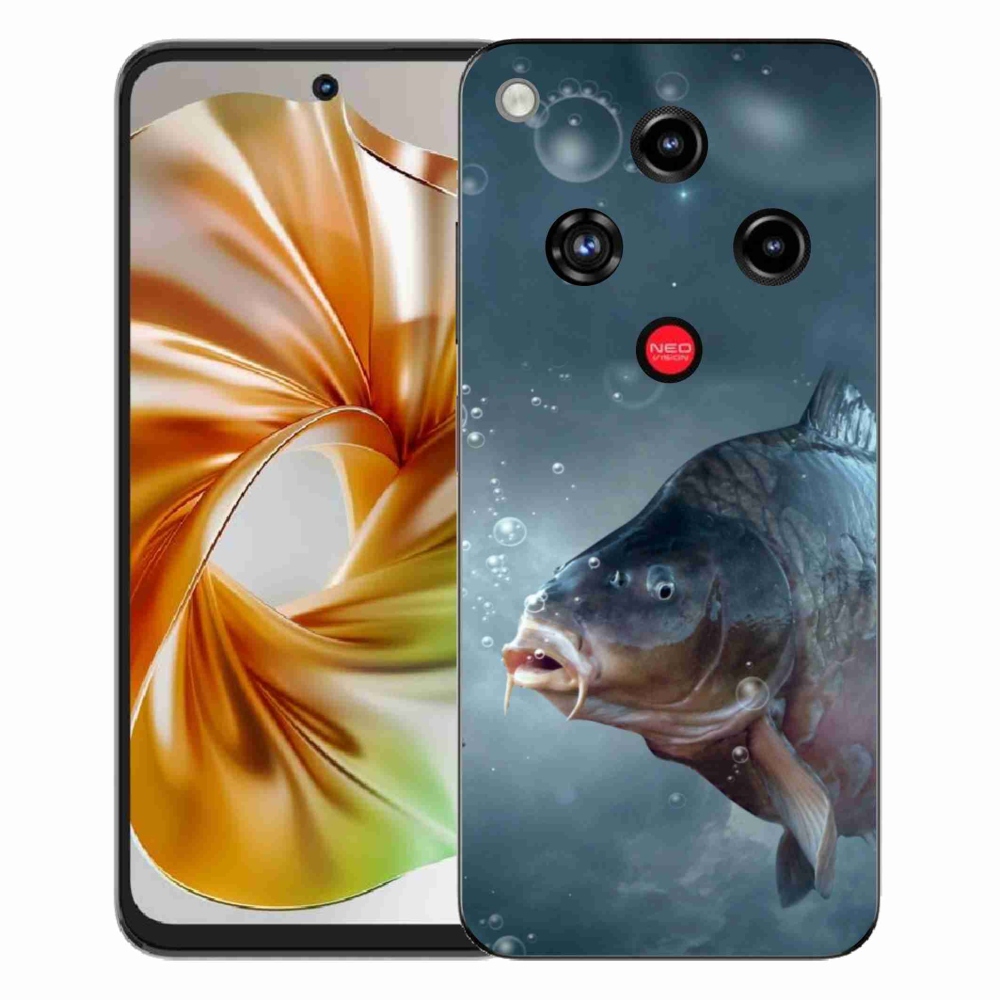 Gélový kryt mmCase na ZTE Nubia Focus 2 - kapor a bublinky