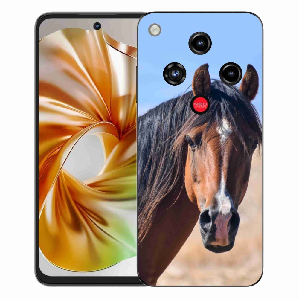 Gélový kryt mmCase na ZTE Nubia Focus 2 - pokojný kôň