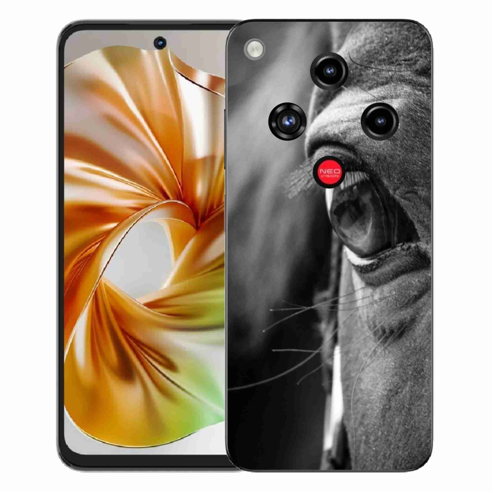 Gélový kryt mmCase na ZTE Nubia Focus 2 - konský pohľad