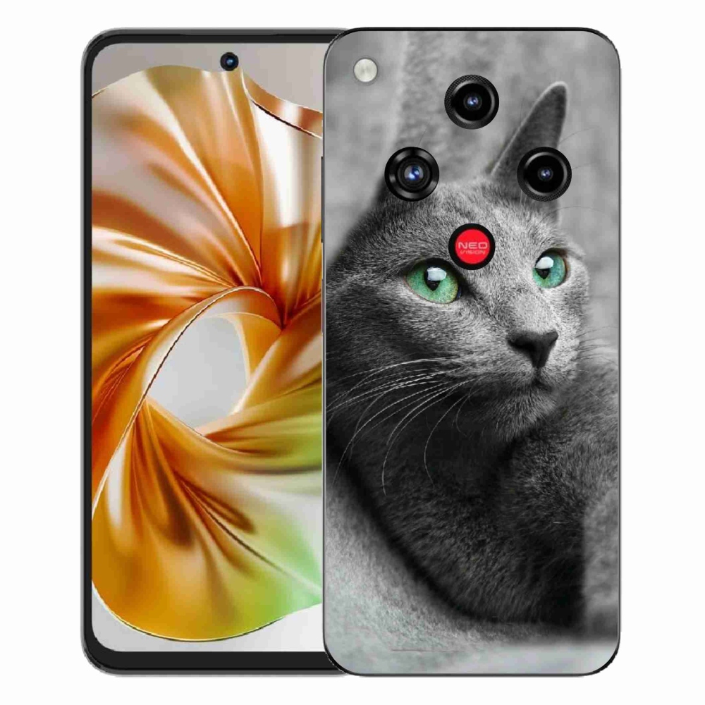 Gélový kryt mmCase na ZTE Nubia Focus 2 - mačka 2