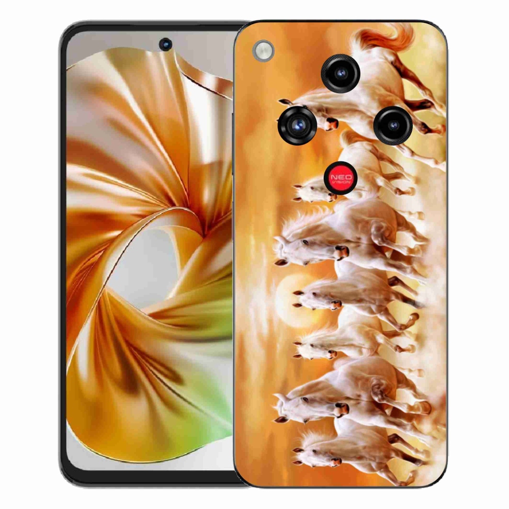 Gélový kryt mmCase na ZTE Nubia Focus 2 - kone 2