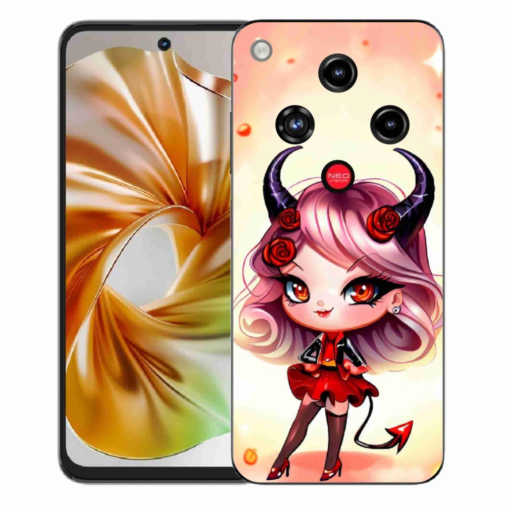 Gélový kryt mmCase na ZTE Nubia Focus 2 - kreslená čertica