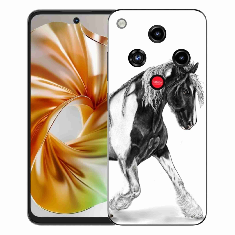 Gélový kryt mmCase na ZTE Nubia Focus 2 - kôň