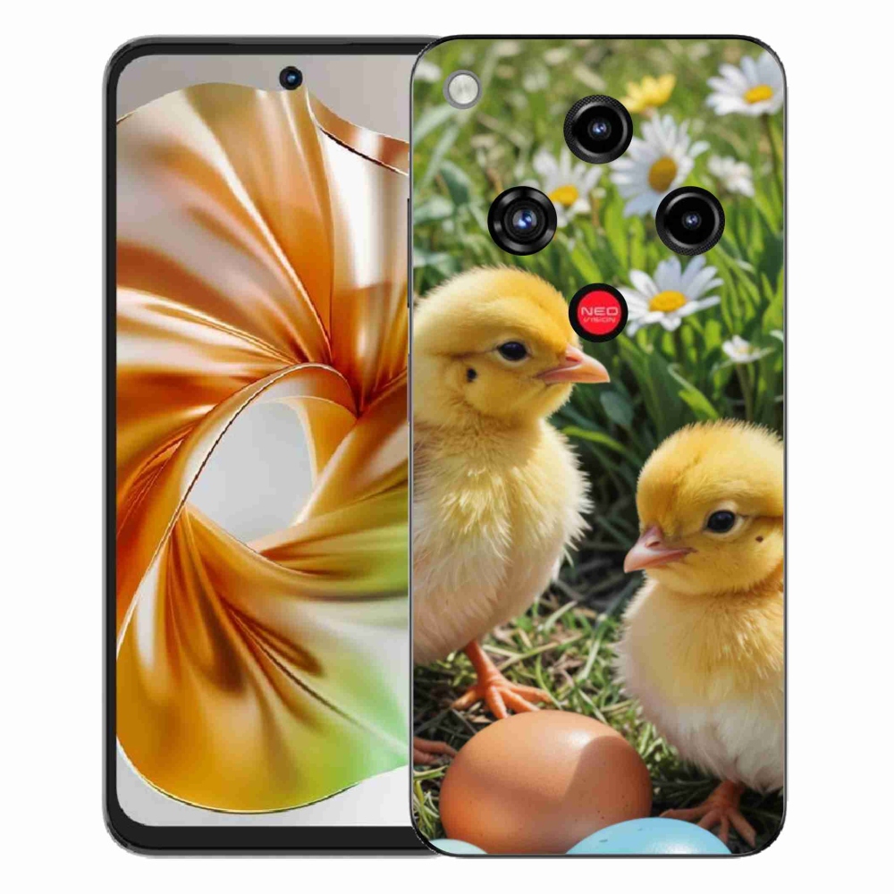 Gélový kryt mmCase na ZTE Nubia Focus 2 - kuriatka