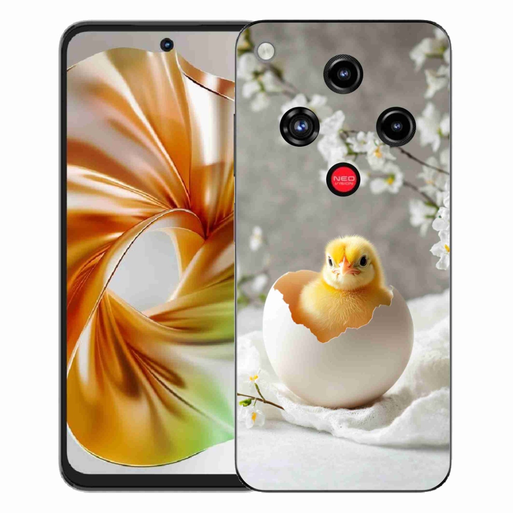 Gélový kryt mmCase na ZTE Nubia Focus 2 - kuriatko
