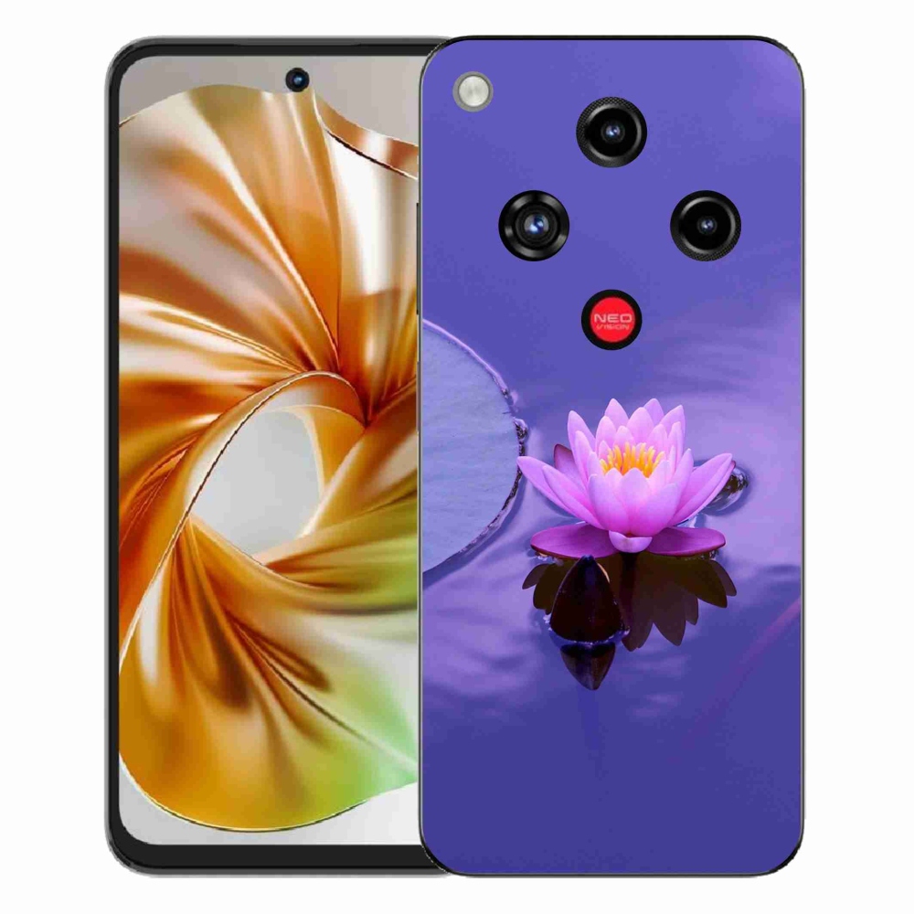 Gélový kryt mmCase na ZTE Nubia Focus 2 - kvet na hladine