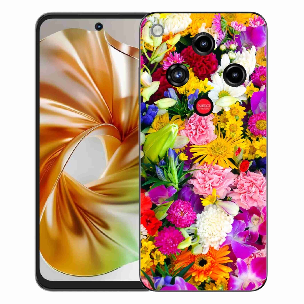 Gélový kryt mmCase na ZTE Nubia Focus 2 - kvety 12