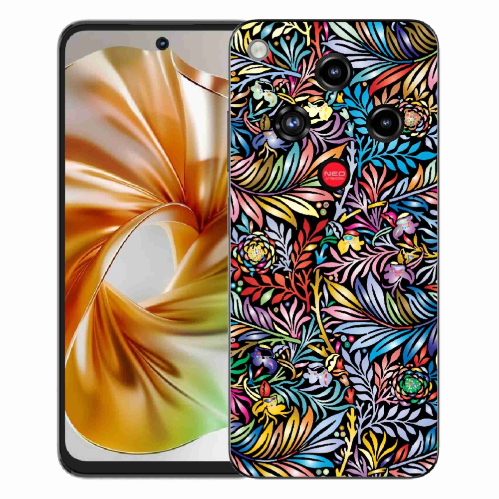 Gélový kryt mmCase na ZTE Nubia Focus 2 - kvety 5