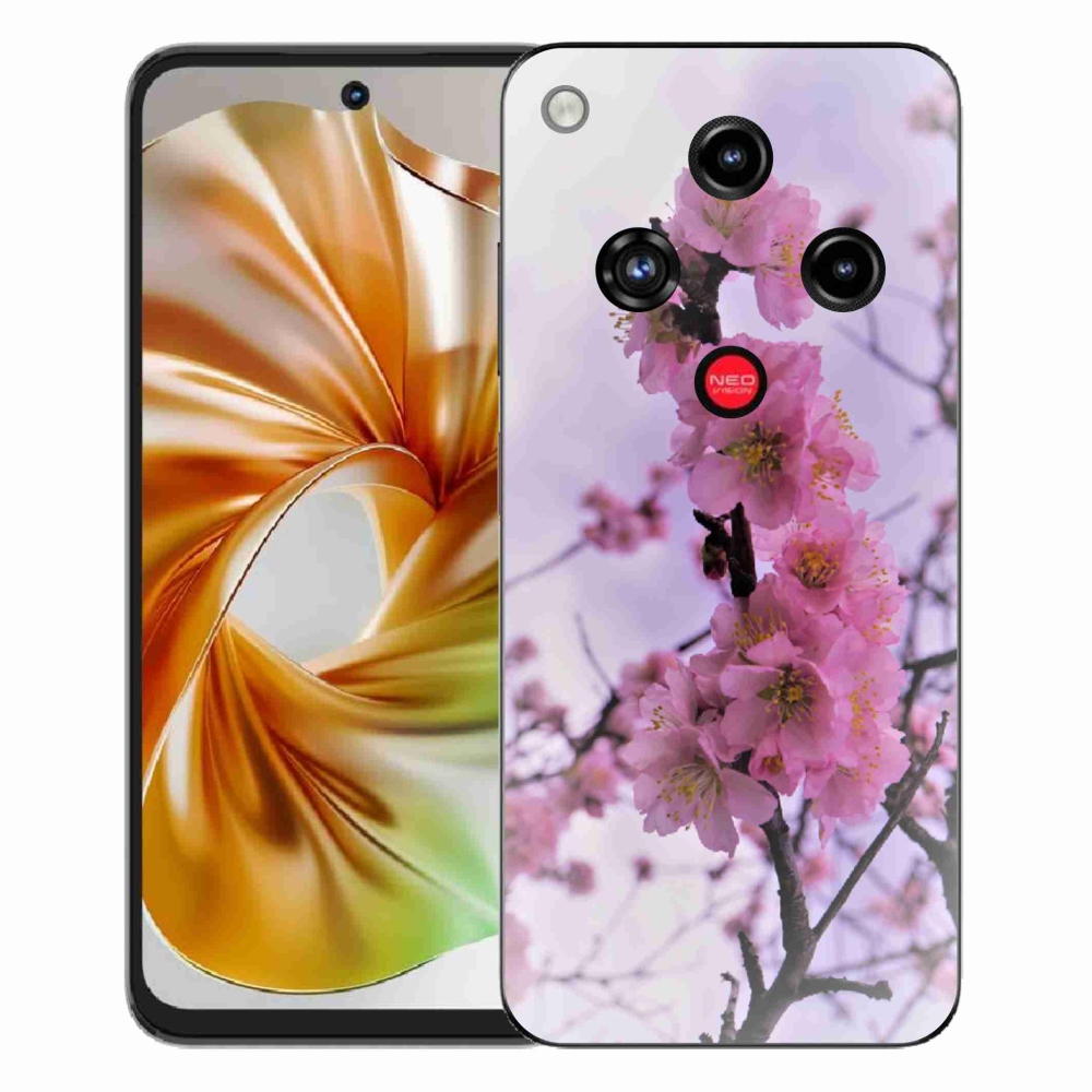 Gélový kryt mmCase na ZTE Nubia Focus 2 - kvety 7