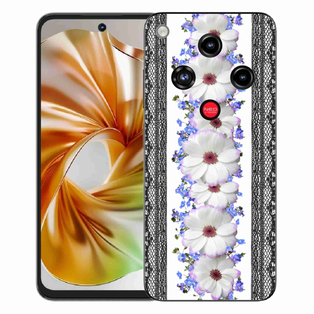 Gélový kryt mmCase na ZTE Nubia Focus 2 - kvety 8