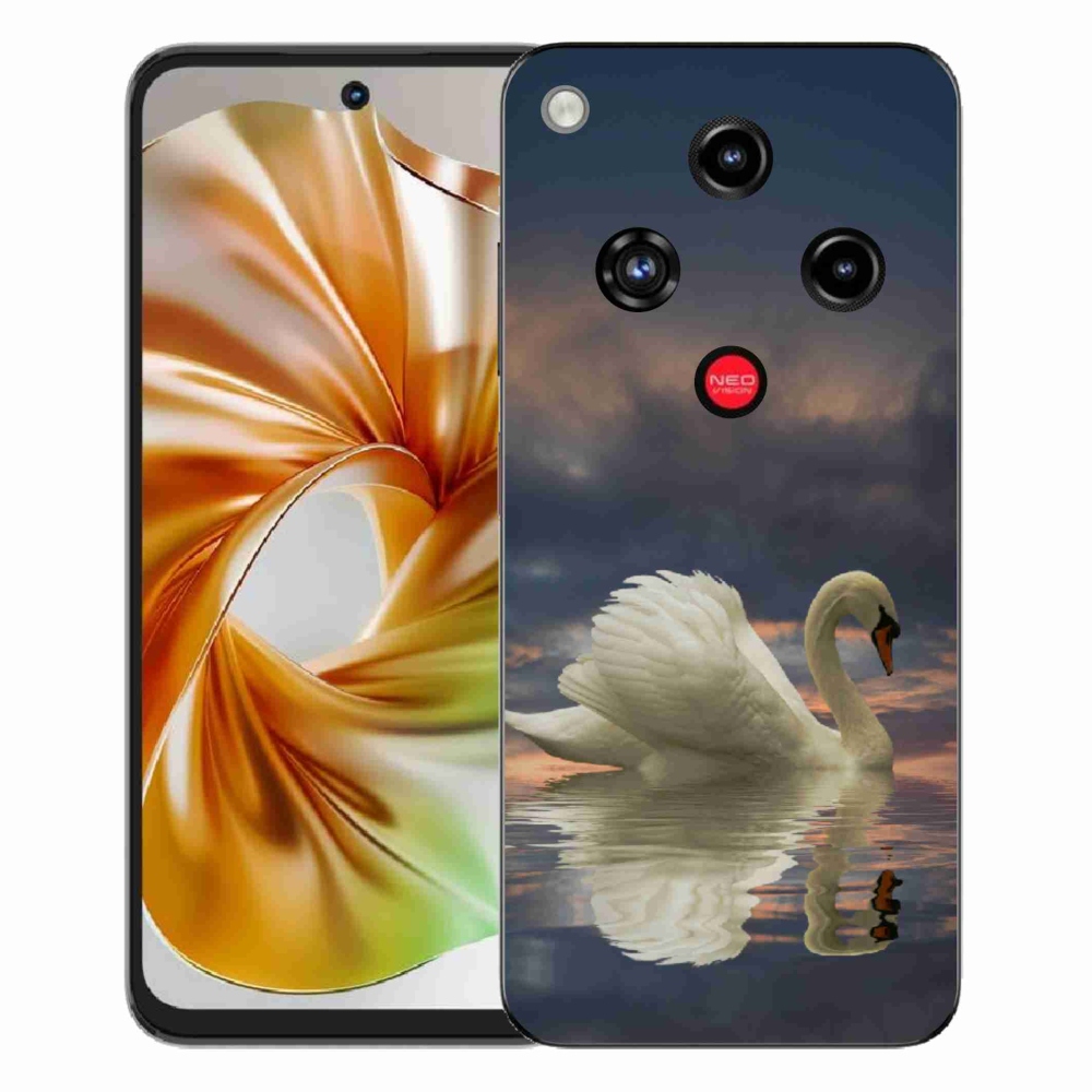 Gélový kryt mmCase na ZTE Nubia Focus 2 - labuť