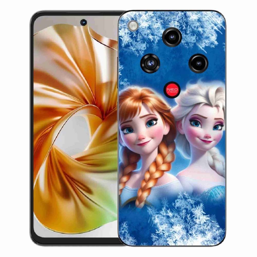 Gélový kryt mmCase na ZTE Nubia Focus 2 - ľadové kráľovstvo 2