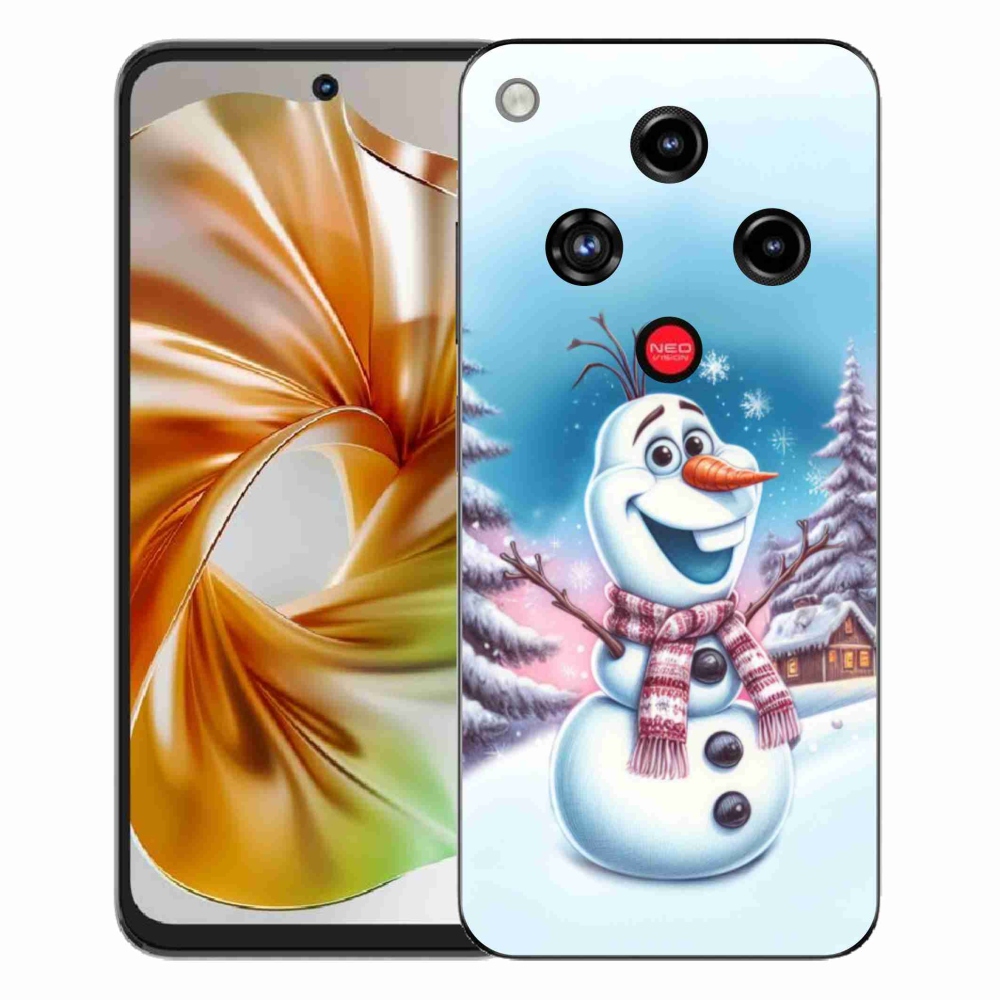 Gélový kryt mmCase na ZTE Nubia Focus 2 - ľadové kráľovstvo