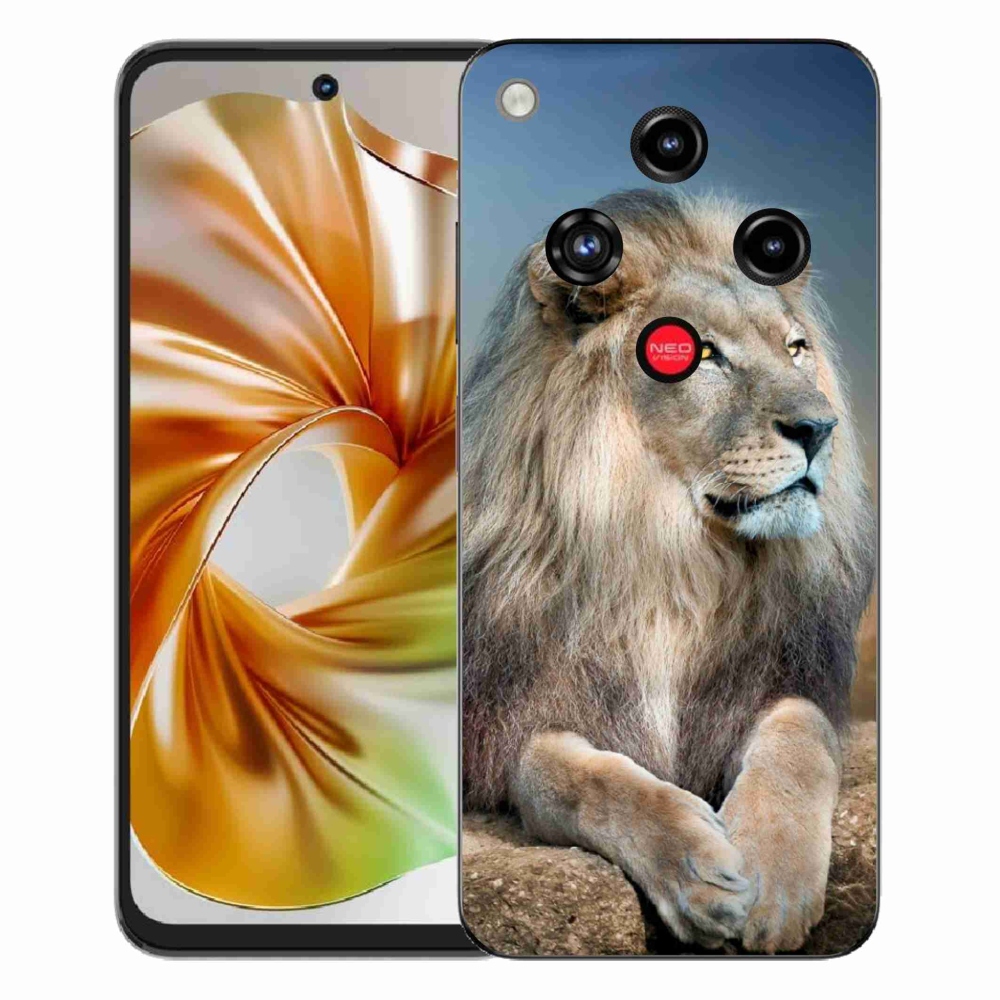 Gélový kryt mmCase na ZTE Nubia Focus 2 - lev 1
