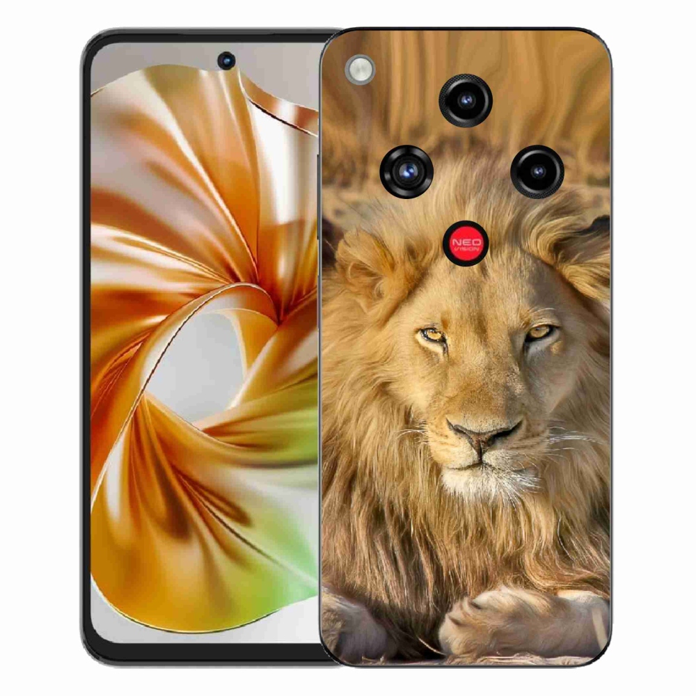 Gélový kryt mmCase na ZTE Nubia Focus 2 - lev 2