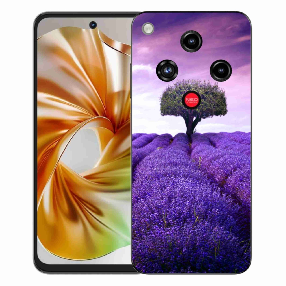 Gélový kryt mmCase na ZTE Nubia Focus 2 - levanduľová lúka