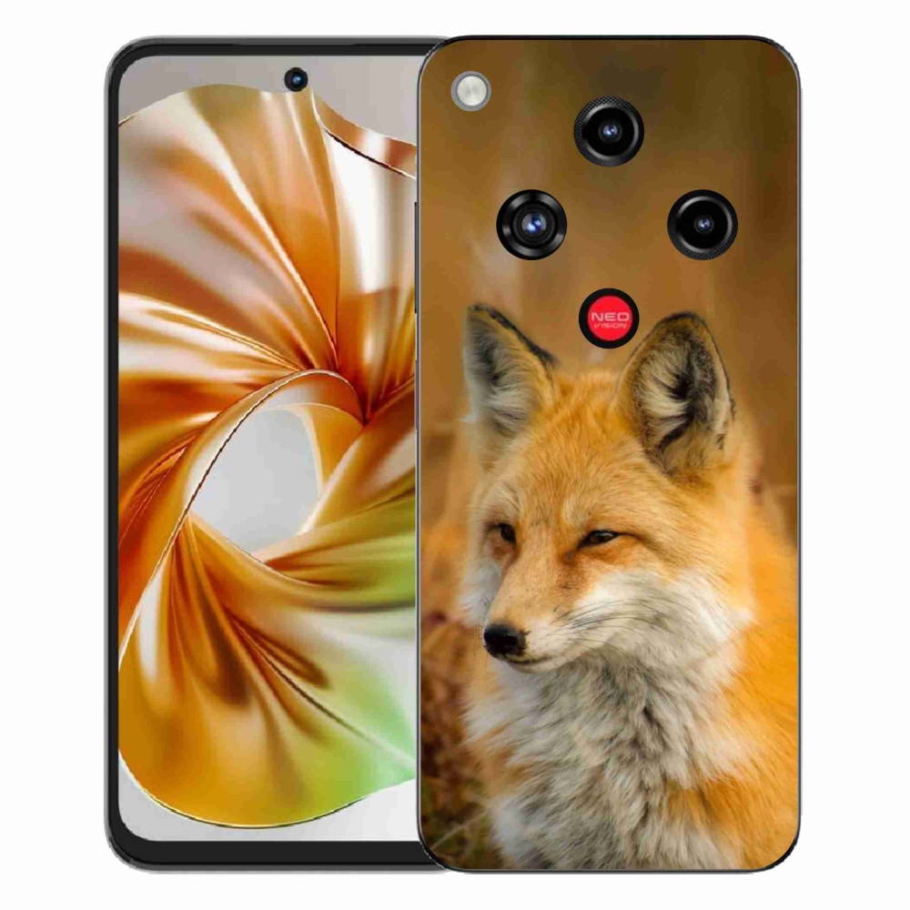 Gélový kryt mmCase na ZTE Nubia Focus 2 - líška