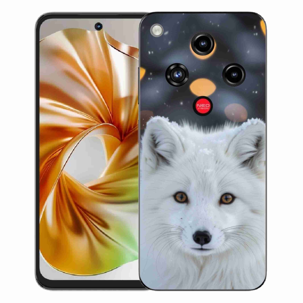 Gélový kryt mmCase na ZTE Nubia Focus 2 - líška polárna