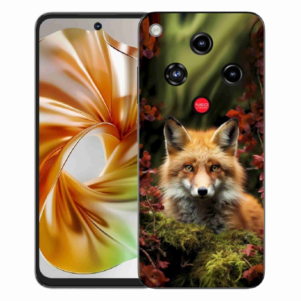 Gélový kryt mmCase na ZTE Nubia Focus 2 - líška v lese