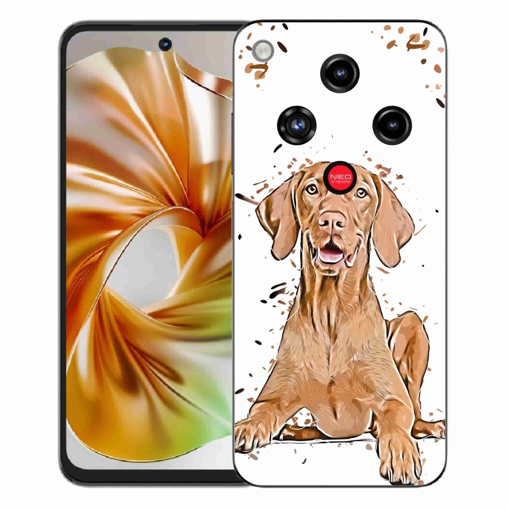 Gélový kryt mmCase na ZTE Nubia Focus 2 - maďar