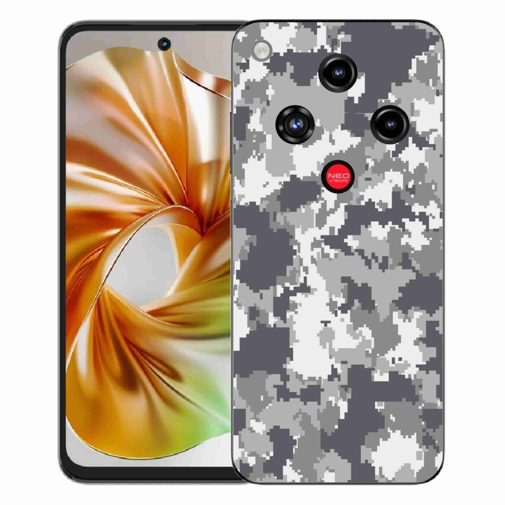 Gélový kryt mmCase na ZTE Nubia Focus 2 - maskáčový vzor 2