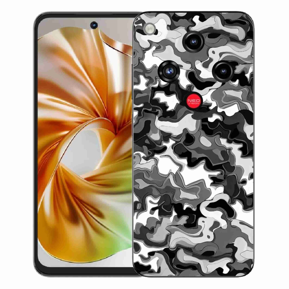 Gélový kryt mmCase na ZTE Nubia Focus 2 - maskáčový vzor 3