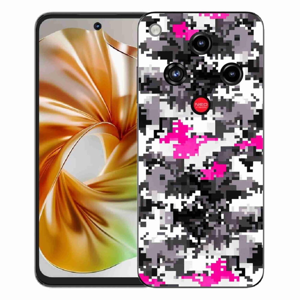 Gélový kryt mmCase na ZTE Nubia Focus 2 - maskáčový vzor 4