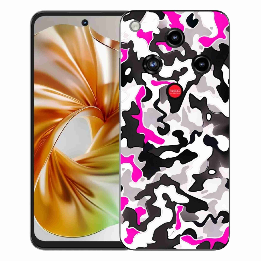 Gélový kryt mmCase na ZTE Nubia Focus 2 - maskáčový vzor 5