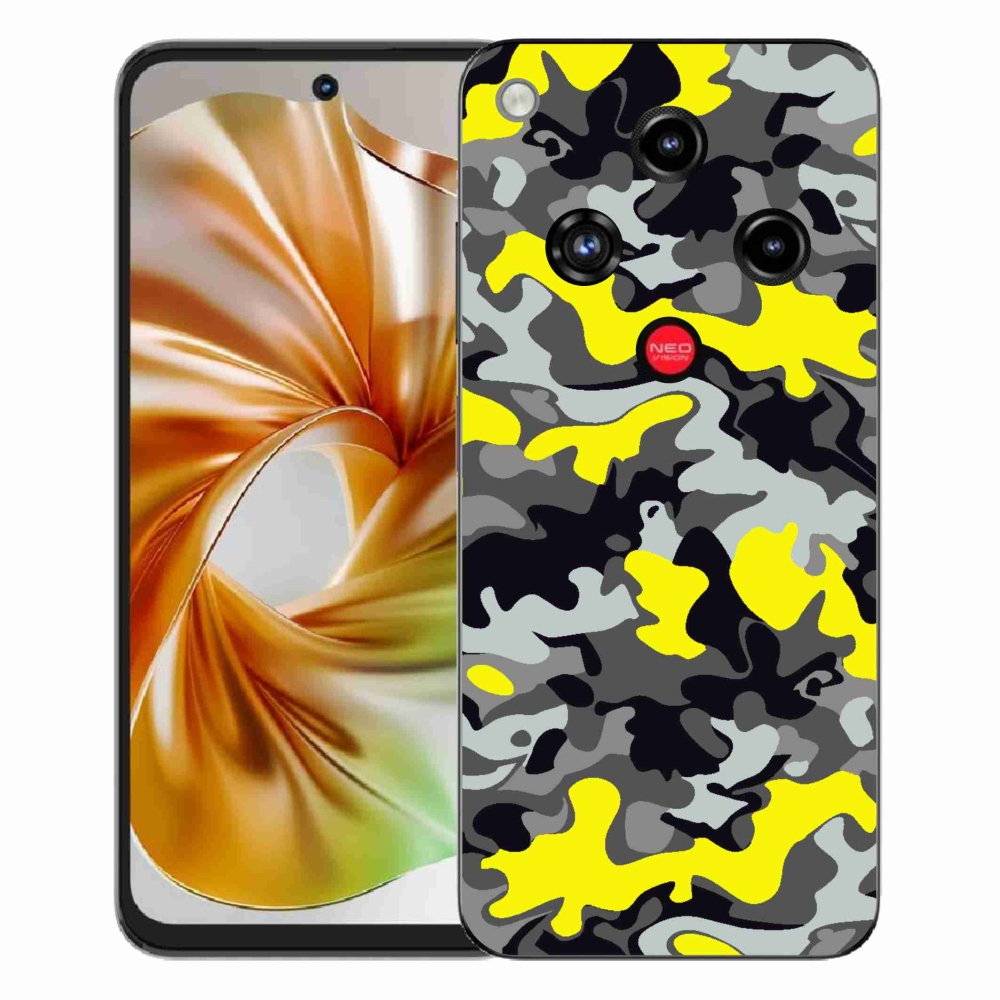 Gélový kryt mmCase na ZTE Nubia Focus 2 - maskáčový vzor 6