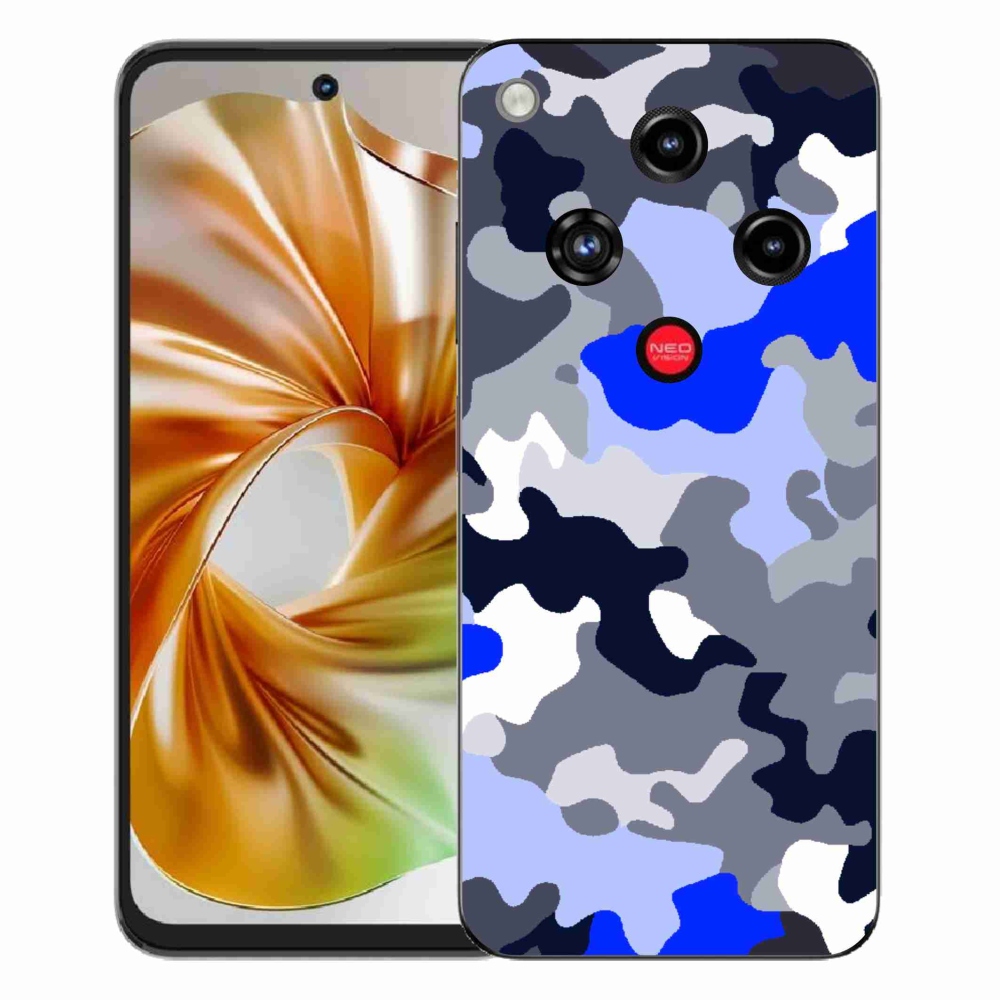 Gélový kryt mmCase na ZTE Nubia Focus 2 - maskáčový vzor 8