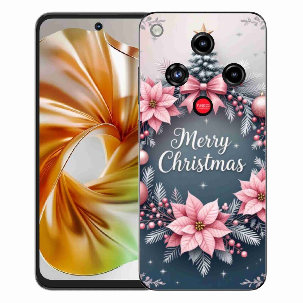 Gélový kryt mmCase na ZTE Nubia Focus 2 - merry christmas