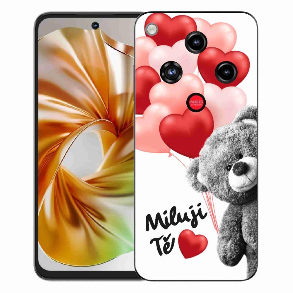 Gélový kryt mmCase na ZTE Nubia Focus 2 - milujem Ťa