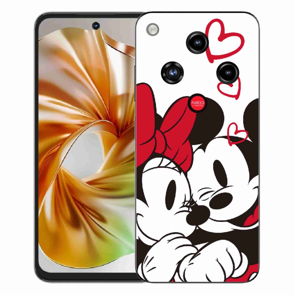 Gélový kryt mmCase na ZTE Nubia Focus 2 - minnie a mickey