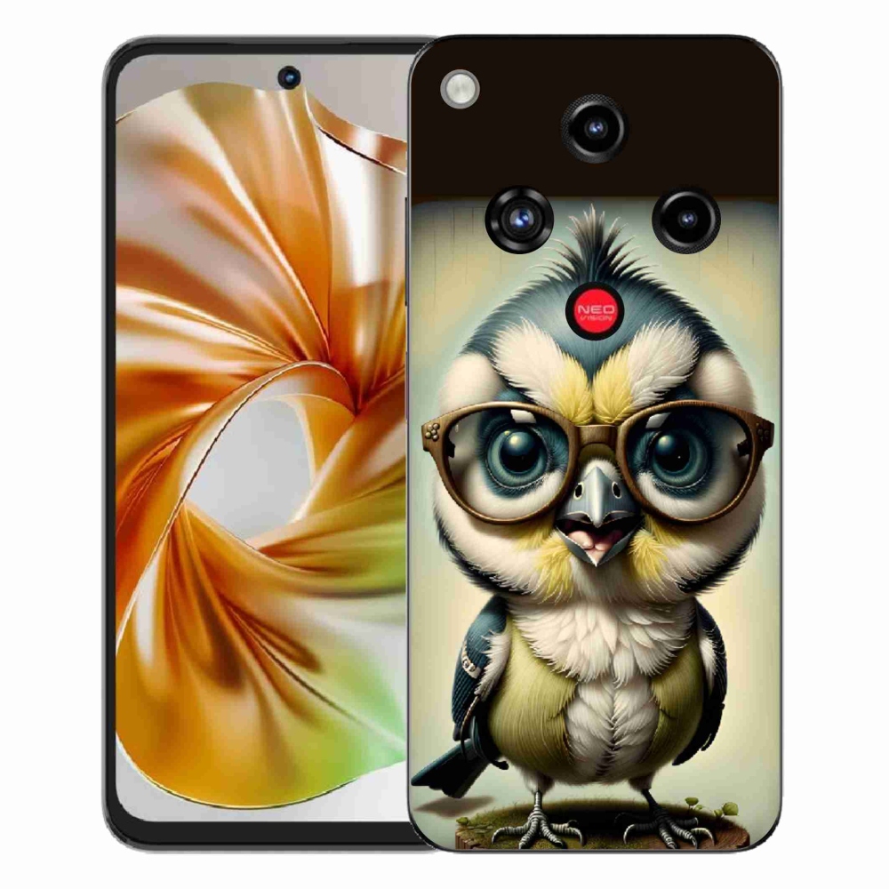 Gélový kryt mmCase na ZTE Nubia Focus 2 - mláďa s okuliarmi