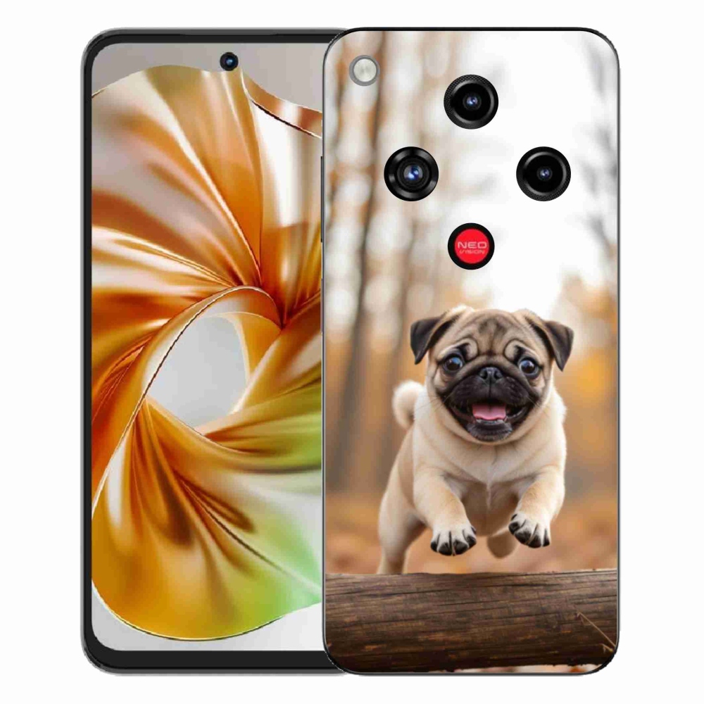 Gélový kryt mmCase na ZTE Nubia Focus 2 - mops 2