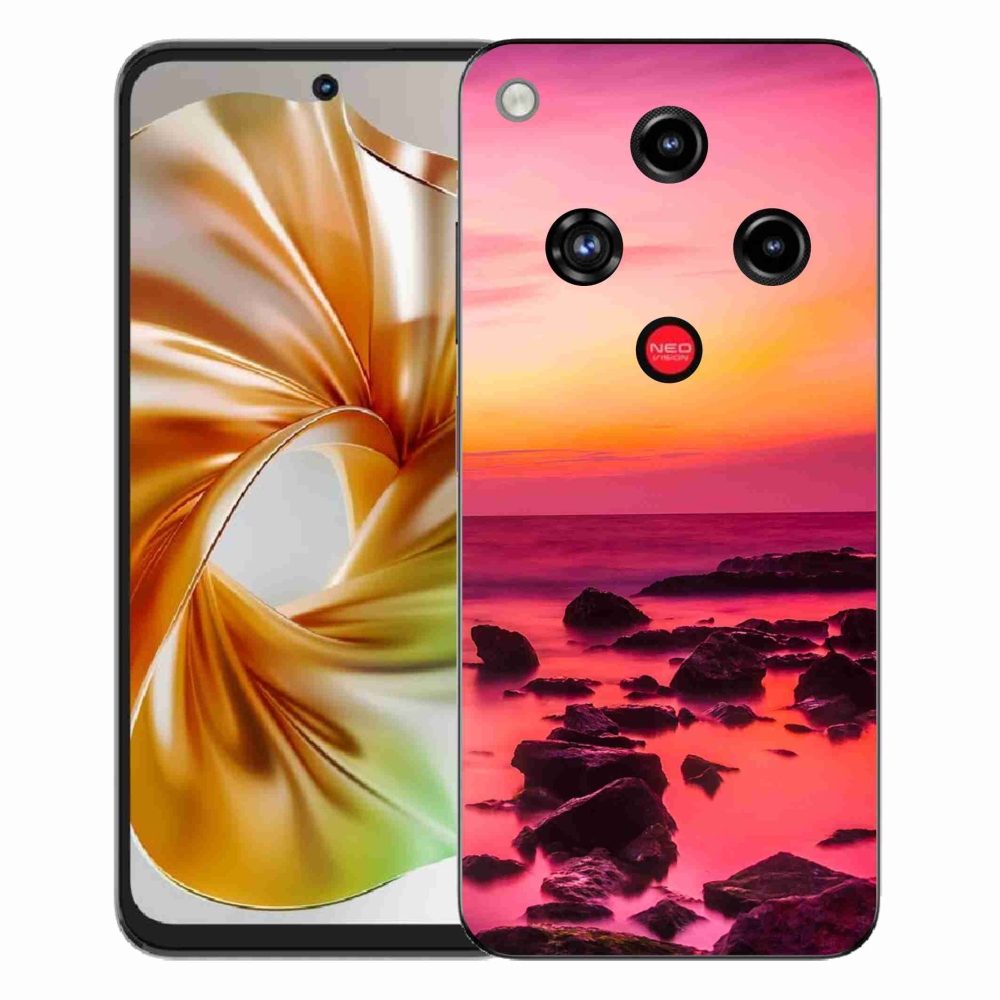 Gélový kryt mmCase na ZTE Nubia Focus 2 - more a žiara